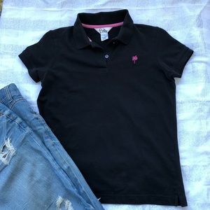 Lilly Pulitzer Shrunken Grasshopper Polo Shirt